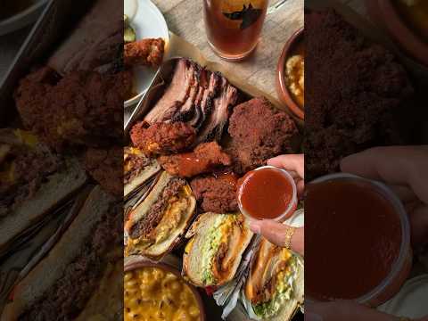 American barbecue feast in London at Red Dog Saloon #londonfood #londonfoodie