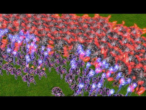 100 Vanguards. 150 Hybrid Behemoths. Who survives? | Daily SC2 Brawl