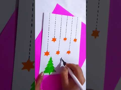 Christmas card making #christmascardmaking #christmas #shortvideo #shortsfeed #shorts