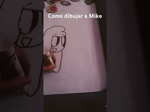 Como dibujar a Mike |mi pizarron|