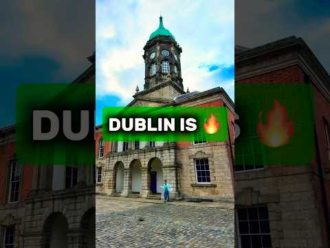 Why Dublin is Europe's COOLEST capital city #travel #vlog #explore