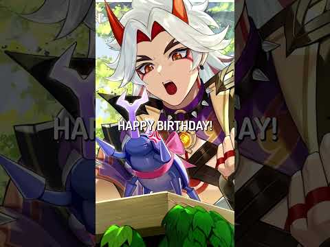 HAPPY BIRTHDAY from EVERY GENSHIN CHARACTER!