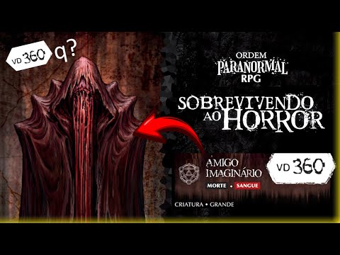 Ficha do AMIGO IMAGINÁRIO (Analise!) ORDEM PARANORMAL: SOBREVIVENDO AO HORROR!