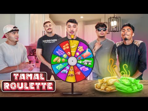 LOS BOYZ PLAY TAMAL ROULETTE WITH DISGUSTING TAMALES!!! (bad idea)