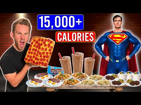 The Superman Daily Diet Challenge..TRIPLED!