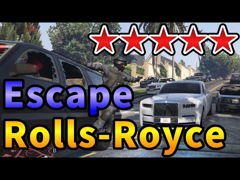 【GTA5】Run with the maximum degree of arrangement(Rolls-Royce Phantom【MOD】#1