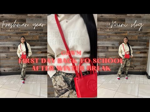 GRWM: First Day Back To School *after winter break* (outfits, high school talks) || Ra’Mariah Alexia