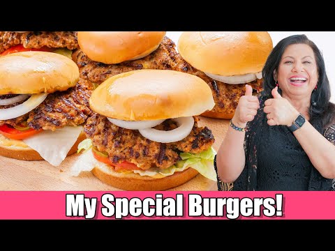 Back To School 2024 Lunchbox Idea! My Special Amazing yet Easy Burgers Recipe in Urdu Hindi - RKK