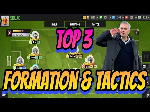 Top 3 Formation and Tactics in Top Eleven 2025