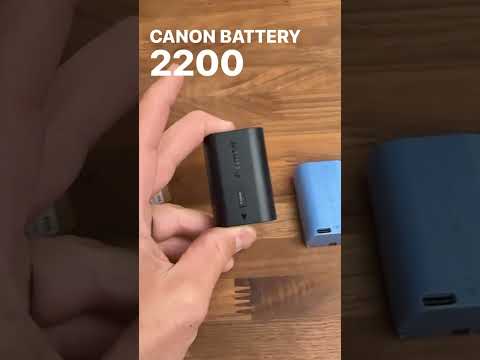 Smallrig LP-E6NH battery review #photographer #canon #wedding #canonr5 #canonbattery