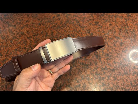 I've Never Seen Such a Good Design! Leather Ratchet Belt by JUKMO