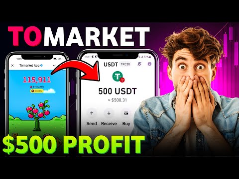 New Big Airdrop || Tomarket Listing Date || $500 Profit || Tomarket Withdrawal Process