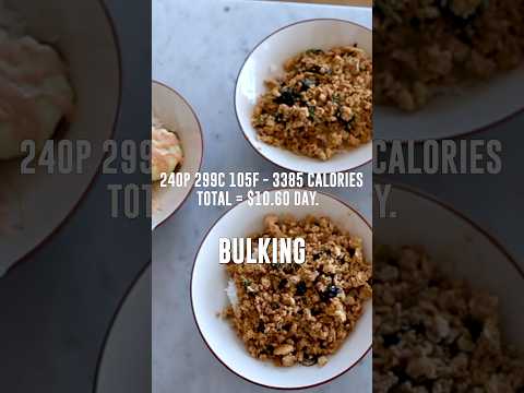 Easy and Cheap BULKING Meals!