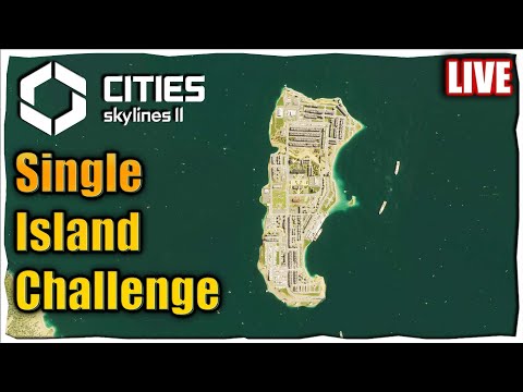 Is a Small Island City Profitable in Cities Skylines 2? (CHALLENGE)