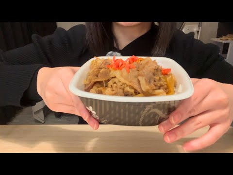 牛丼早食いチャレンジ