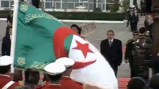 🇰🇷🇩🇿 South Korea (ROK) and Algeria National Anthem Played by Algerian Military Bands