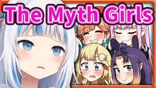 Gura Miss The Myth Girls 【Gawr Gura / HololiveEN】