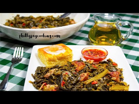 World's Best Collard Greens Recipe: How To Clean & Prepare Collard Greens