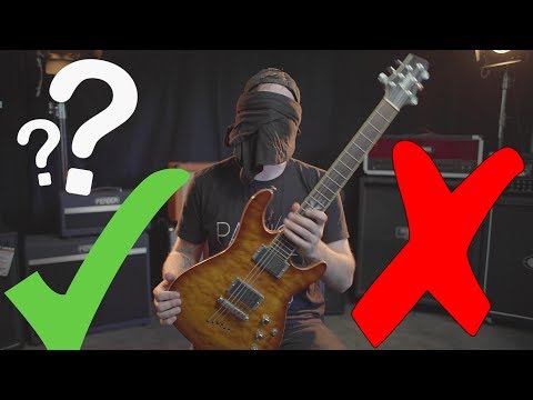 Can I recognize my own guitars BLINDFOLDED?!