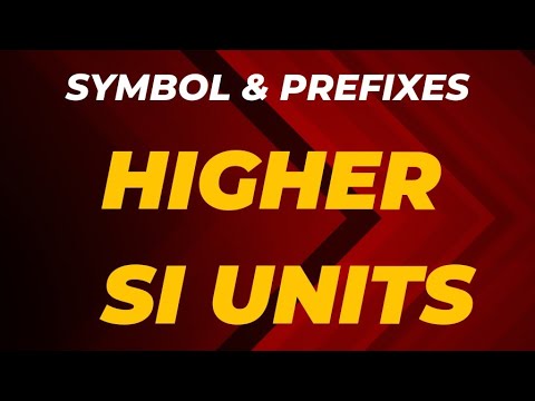 Standard Prefixes of Higher SI units | Prefixes used in metric system* Prefixes used with base units