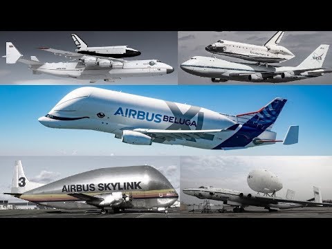 From Pregnant Guppy to Beluga XL. Planes with big trunks