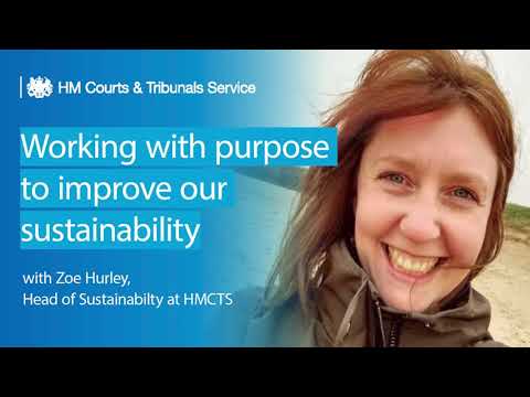 Working with purpose to improve our sustainability