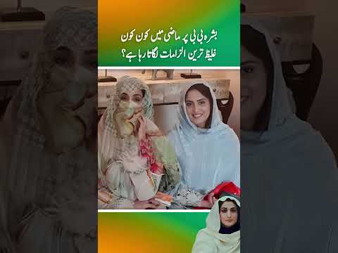 Bushra Bibi Par Mazi men kon kon Gleez ilzamat lgata rha ha ?