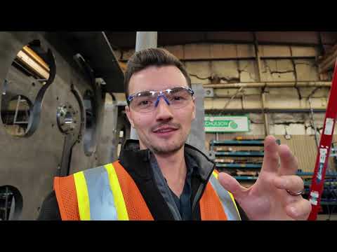 CRAZY Thick 3 INCH PLATE Steel Frame!! Behind the Scenes Tour of Nicholson on Vancouver Island, BC