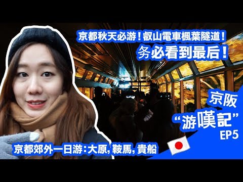 Kyoto VLOG #5 | Eizan Railway Mapple Tunnel | Ohara Local Food | TRAVEL VLOG