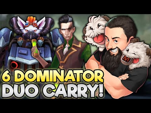 6 Dominator - I Am The Tower Defense King!! | TFT Into the Arcane | Teamfight Tactics