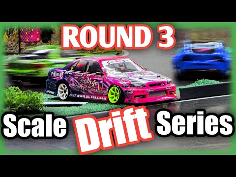 CARS ON ICE - Scale Drift Series Round 3 Highlights