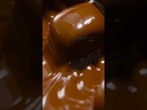 How Are Candy Bars Dipped In Delicious Chocolate? #foodie #howto #candy #chocolate