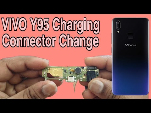 Vivo Y95 Charging Connector Change || Vivo y95 not chaging || Vivo y95 chaging pin change ||