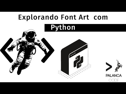 Tutorial Python | Font Art com Python "Feliz Ano Novo"