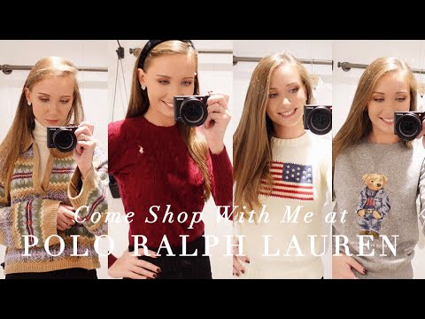 POLO RALPH LAUREN OUTLET HAUL, SHOPPING VLOG & TRY ON - WINTER 2022