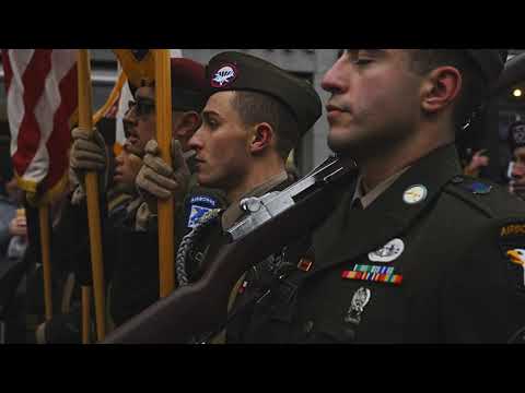 NUTS Parade in Bastogne, Belgium with the 101st Airborne Division