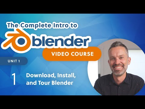 Blender Beginner Tutorial – Download, Install & Tour Blender