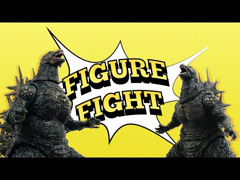 Figure Fight! Super7 vs S.H. MonsterArts Godzilla MINUS ONE -1.0