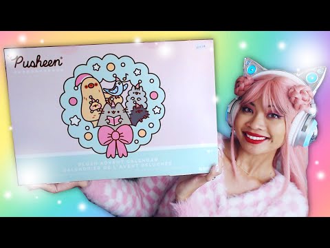 UNBOXING AN *ENTIRE* PUSHEEN ADVENT CALENDAR! #pusheen #unboxing #adventcalendar