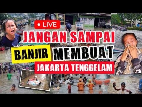 LIVE‼️JAKARTA UTARA DIKEPUNG BANJIR ROB