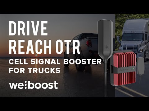 Drive Reach OTR Cell Signal Booster for Trucks | weBoost