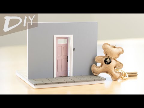 DIY Miniature Doors｜Craft Therapy｜微縮門｜療愈手作