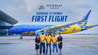 Taking off in Yellow: The CSK x Etihad Special Flight