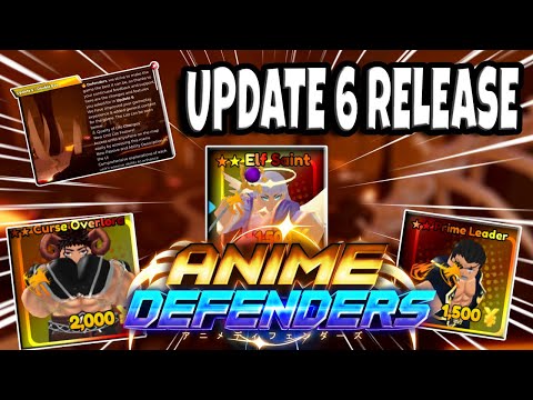 First Impressions Of Update 6 | Anime Defenders