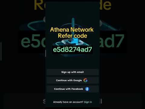 athena network referral code. anthena mining apps referral code.