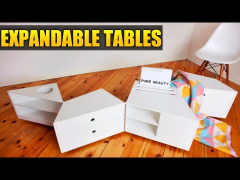 Amazing Expandable Tables - Space Saving Furniture Ideas 2021| Multifunctional Furniture