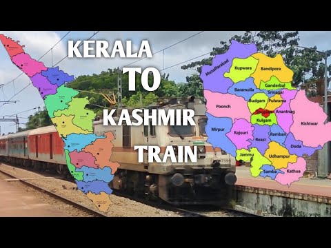 Kerala to Kashmir Train Timing// Kashmir to Kerala Train Timing