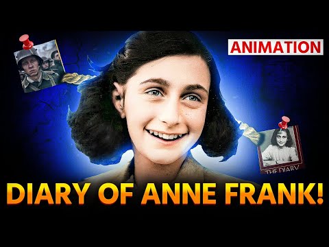 The diary of anne frank📒 Class 10 ANIMATED summary in hindi🔥