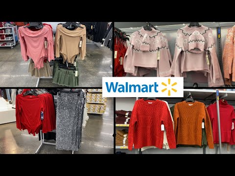 😍ALL OF THE NEWEST WALMART WOMEN’S CLOTHES‼️WALMART SHOP WITH ME | WALMART FALL CLOTHING | FASHION