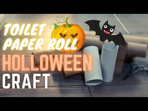 Toilet Paper Roll Halloween Crafts Ideas for Kids